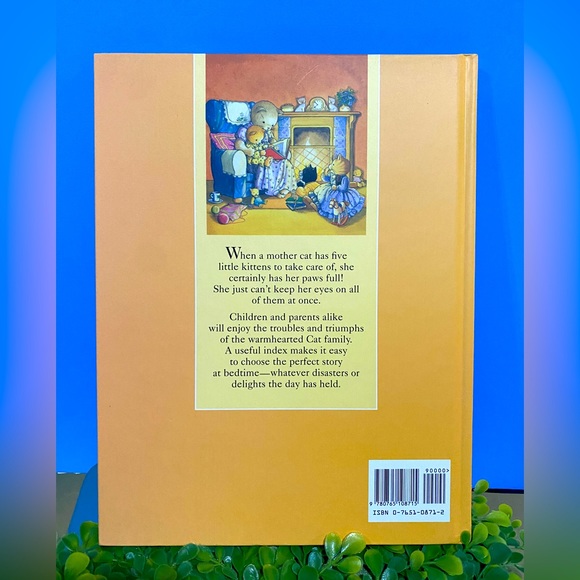 5 MINUTE KITTEN TALES VTG 90s HARDCOVER BOOK & DUST JACKET 80p 12”x9.5” LIKE NEW - Picture 6 of 16